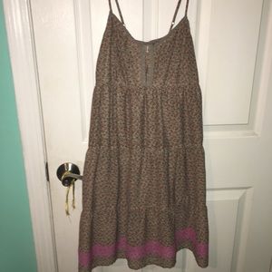 -🌌floral spaghetti strap dress-